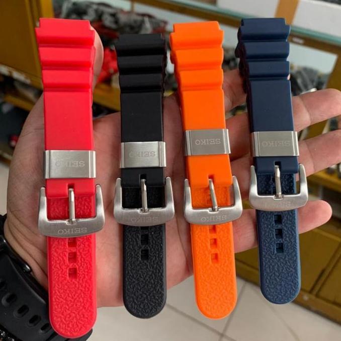 Tali Karet Seiko Diver Rubber Strap Seiko Turtle Prospex