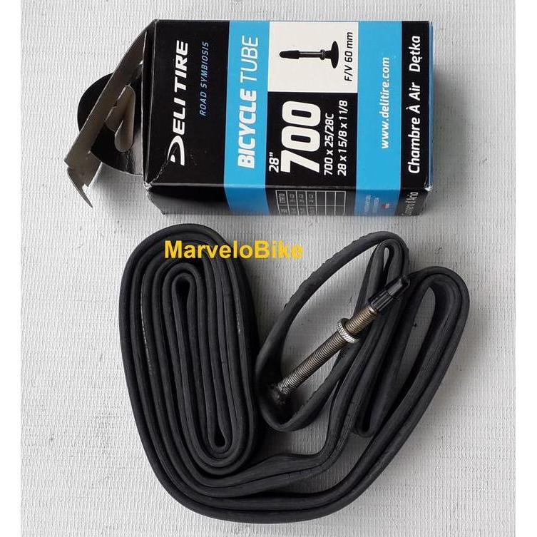 Ban Dalam Sepeda Fixie 700 x 25 / 28c Swallow FV 60mm