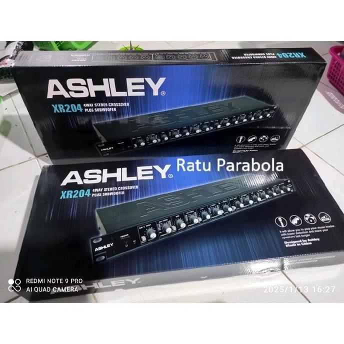 Murah Crossover Ashley Xr 204 Xr204 Crossover 4 Way + Subwoofer