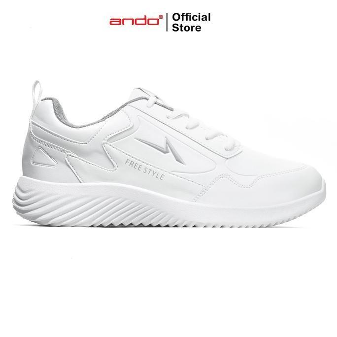 Ando Official Sepatu Sneakers Ehner Pria Dewasa - Putih HI