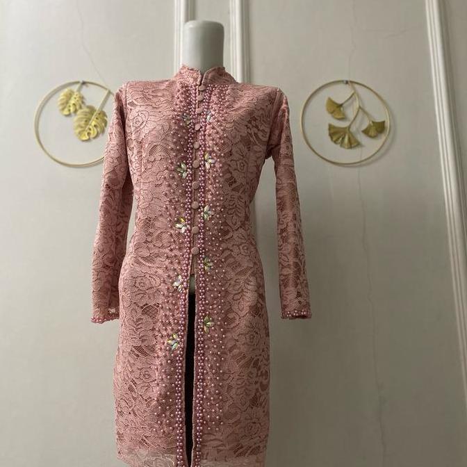 Kebaya mutiara modern/kebaya model terbaru 2024/kebaya wisuda/kebaya ibu besan