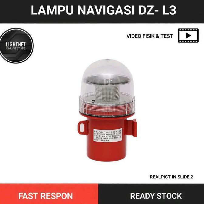 Termurah Lampu Klip Jaring Nelayan Tenaga Surya Dz-L3 Lampu Navigasi