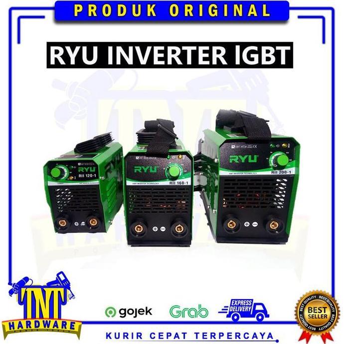 Grosir Ryu Inverter Rii 160A 1300W/Ryu Mesin Las 160A /Ryu Trapo Las 160A