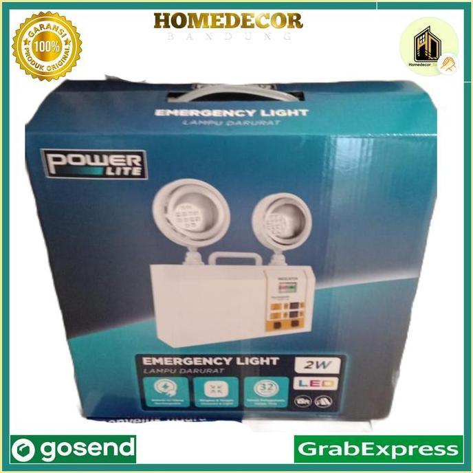 Termurah Krisbow Lampu Darurat Twin Spot Led / Emergency Lamp 2 Apot Krisbow