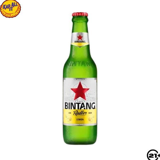 BEER BINTANG RADLER LEMON PINT 330ml