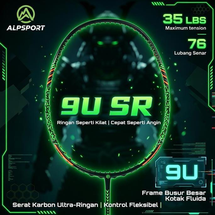 Termurah Alp-Sport Raket Bulu Tangkis Sr T1100 Fast Rebound Shaft 22-35Lbs Ringan Seimbang Premium S