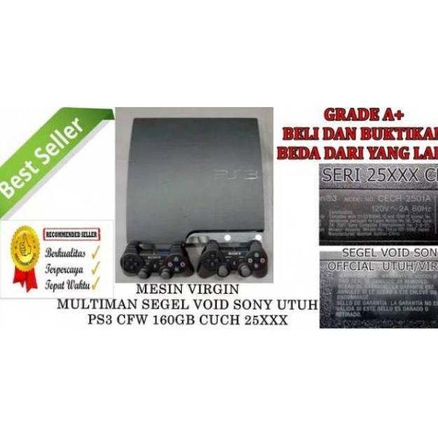 PS3 SLIM 160GB CFW versi update terbaru