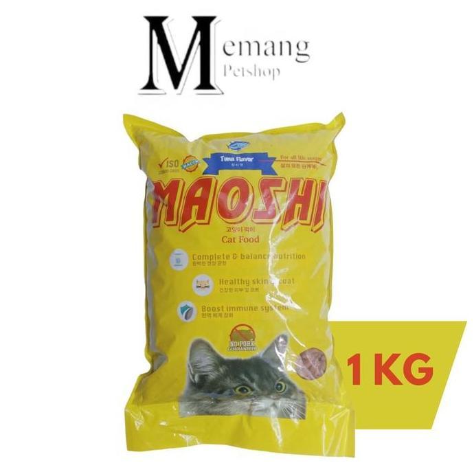 Katze- Maoshi 1Kg Tuna - Makanan Kucing Repack - Cat Food All Life Stage