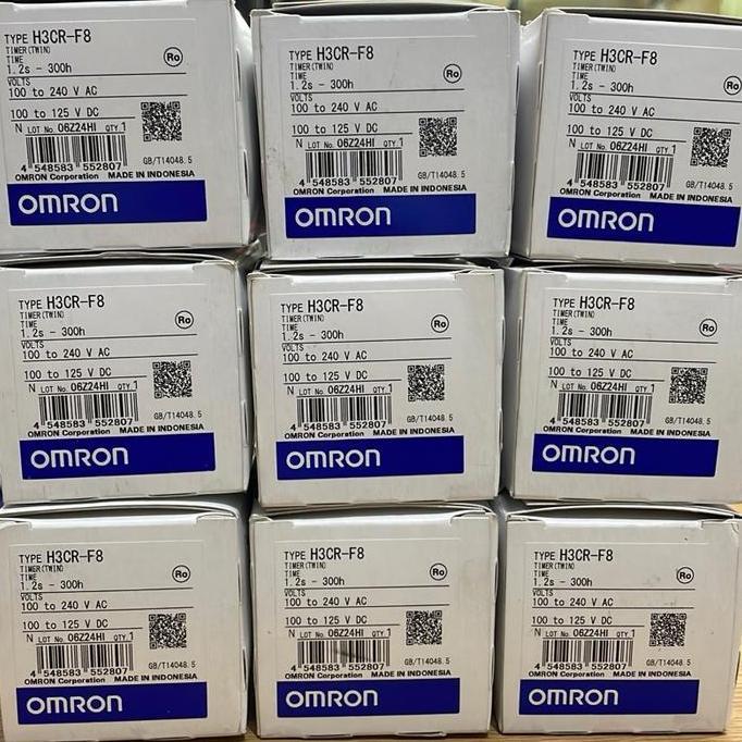 Timer Omron H3Cr-F8 H3Cr F8 H3Crf8 Termurah