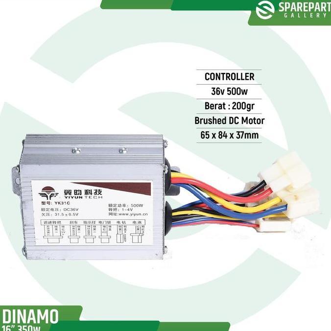 Controller sepeda listrik 36v DC 500w Trail Mr.Jackie