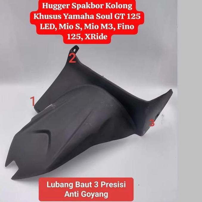 Huger Spakbor Kolong Hugger Mio M3 Mio Soul Mio Gt Mio Z Fino X Ride 125-Kolong Spakbor Anti Ciprata