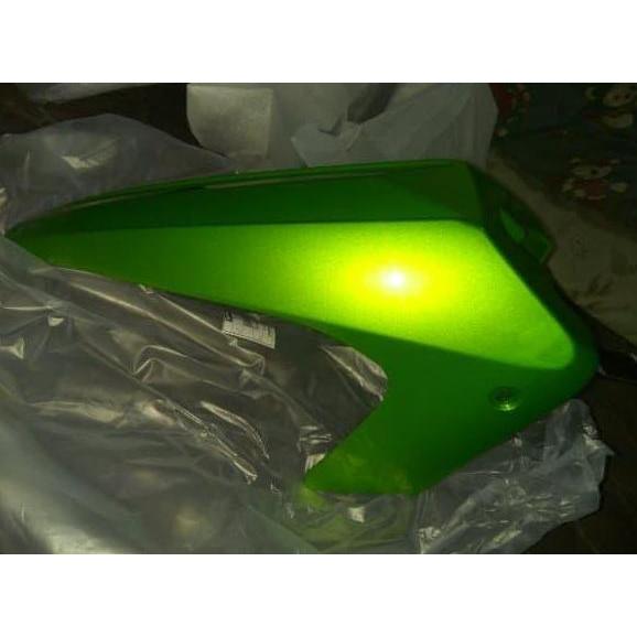 Spakbor Slebor Depan Kawasaki Zx 130 Zx130 Hijau Metalik Original Baru