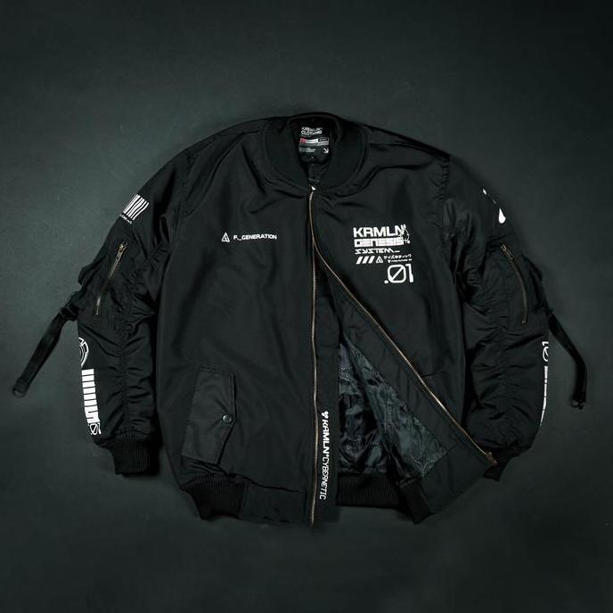 Wanimayur - KREMLIN Bomber jacket - Genesis | Black