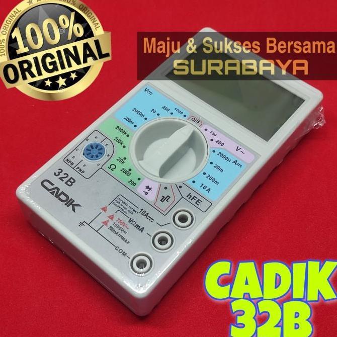 CADIK 32B equivalent / pengganti DEKKO 86D Mini Digital Multimeter AVO Multitester Multi Tester Mete
