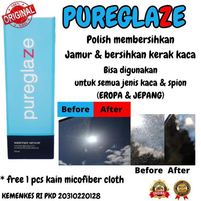 NEW PUREWAX PEMBERSIH JAMUR KACA & BODY KENDARAAN/ KERAK PADA CHROME