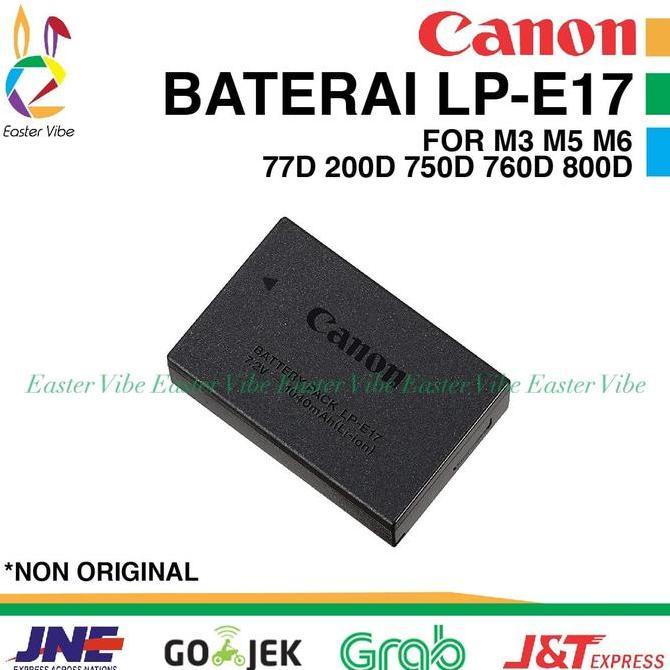 CANON LP-E17 LP E17 BATTERY BATERAI BATRE CANON M3 M6 200D 750D 800D