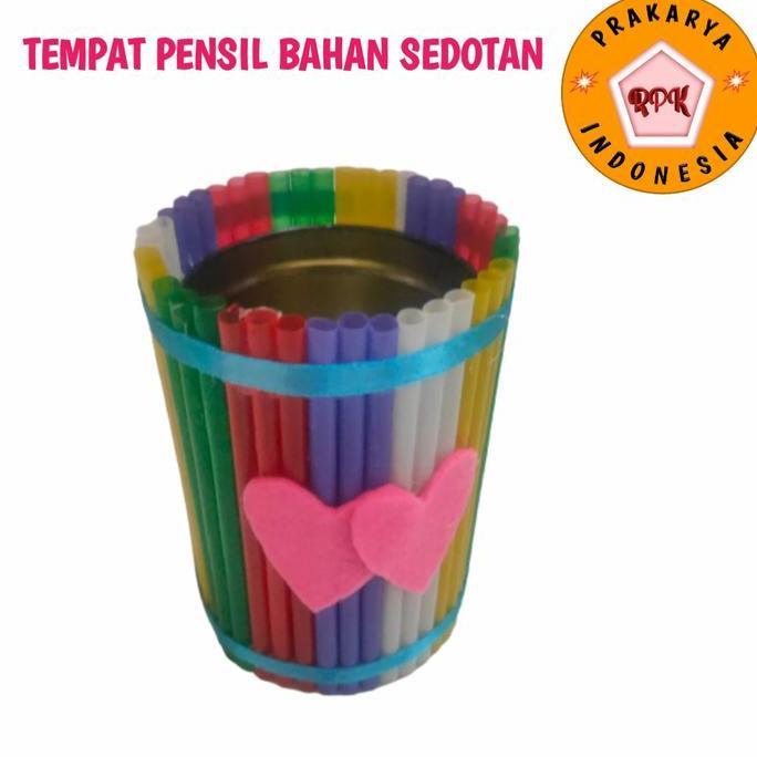 Werkzeug- Prakarya Botol Bekas, Tempat Pensil Karakter