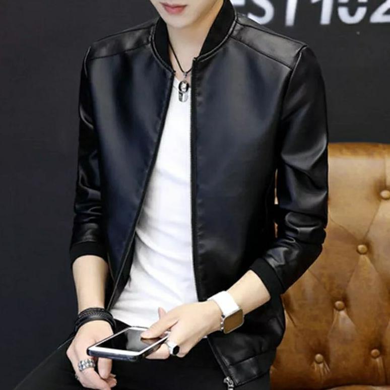 Murah (New Tren) Jaket Kulit Asli Pria Silverstone Rfla Ariel Noah Size Jumbo  3Xl  4Xl  5Xl