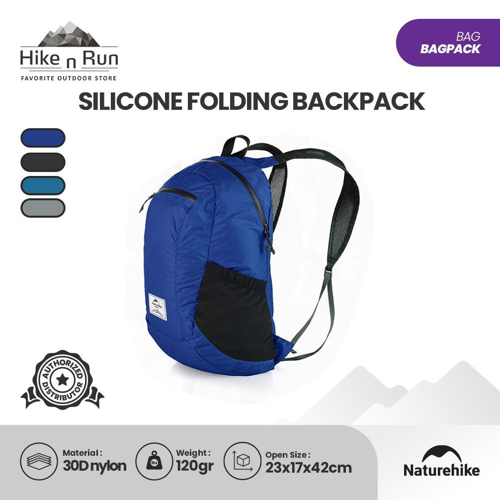 original naturehike nh17a012-b foldable bag tas lipat 18l anti air outdoor