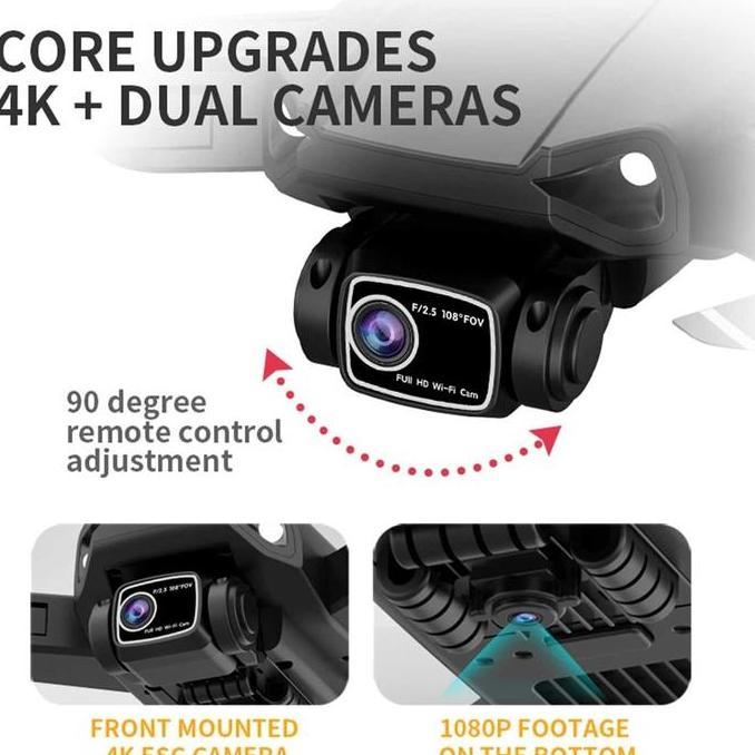 Drone 4K HD ESC GPS 5G Transmission Obstacle Avoidance 2200mAh - L900 PRO