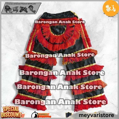 Barongan Anak Store Celana Barongan Anak Sd Smp Warna Merah Hijau Biru Hitam Putih Lagi Trending