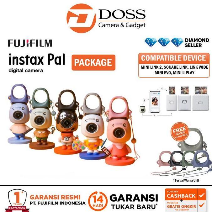 Fujifilm Instax PAL Package Digital Camera Fujifilm PAL Instax Camera