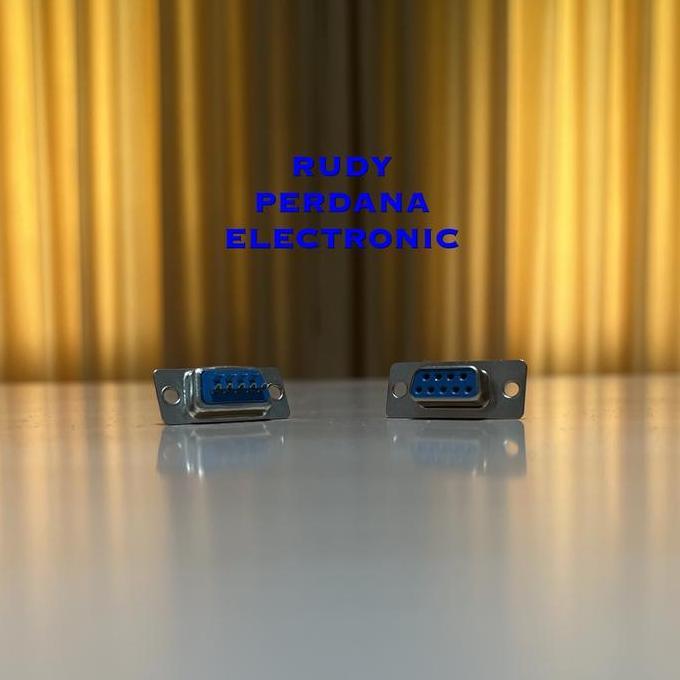 KONEKTOR CONNECTOR SOKET SOCKET VGA FEMALE CEWEK DB9 DB 9 PIN MOS27