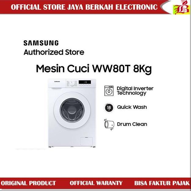 SAMSUNG WW80T3040WW Mesin cuci SAMSUNG 8 KG QUICK WASH SAMSUNG WW80T3040WWSE / WW80T SAMSUNG MESIN C