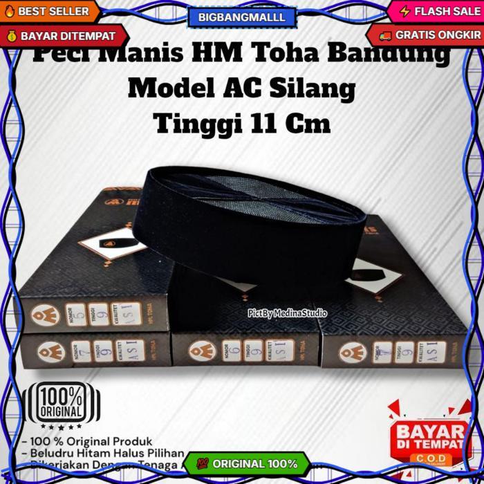Peci Manis Ac Silang Tinggi 11 Cm Produksi Hm Toha Bandung Cod