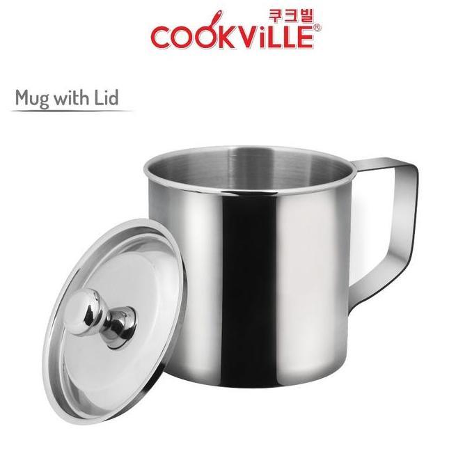 Cookville Stainless Steel Mug 9 Cm