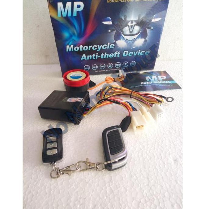 Promo Alarm Motor Mp One Way Original Anti Maling Alarm Motor Karbu Injeksi