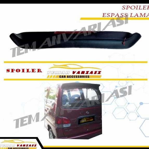 Spoiler Espass Baru / Espas Baru / Topi Belakang Espass Promo