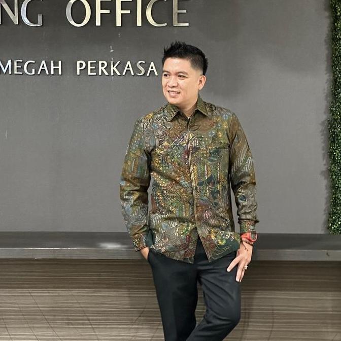 PREMIUM Kemeja Batik Tulis Pria Exclusive Formal Bahan Katun Solo Premium Lapis Furing Trycod Wafer 