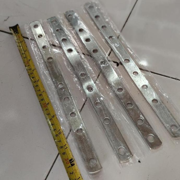 Plat Besi Strip Tebal Chrome