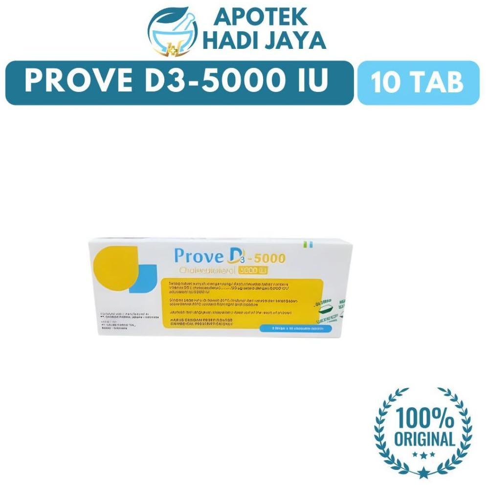 Selera Jualan - Prove Vitamin D3 5000 Iu Strip 10 Tab