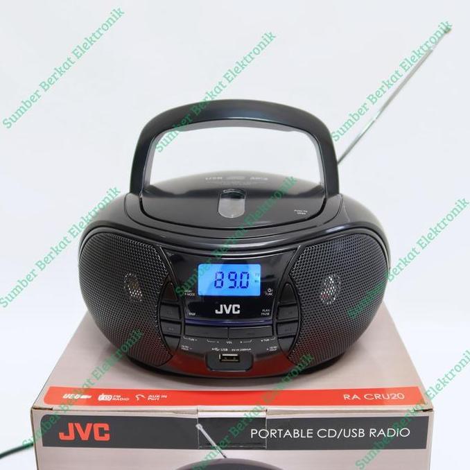 JVC Radio CD Player Boombox JVC RA CRU20 CD Soundmachine Original