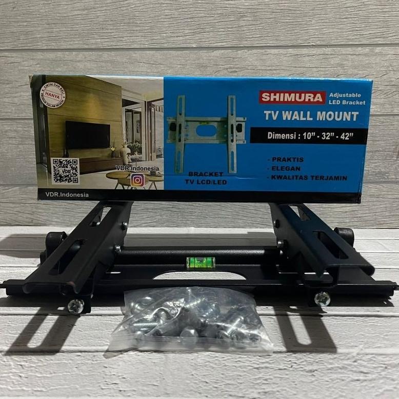 Big Promo Breket Tv Brecket Tv Bracket Tv Lcd Led Shimura Kecil  & Besar