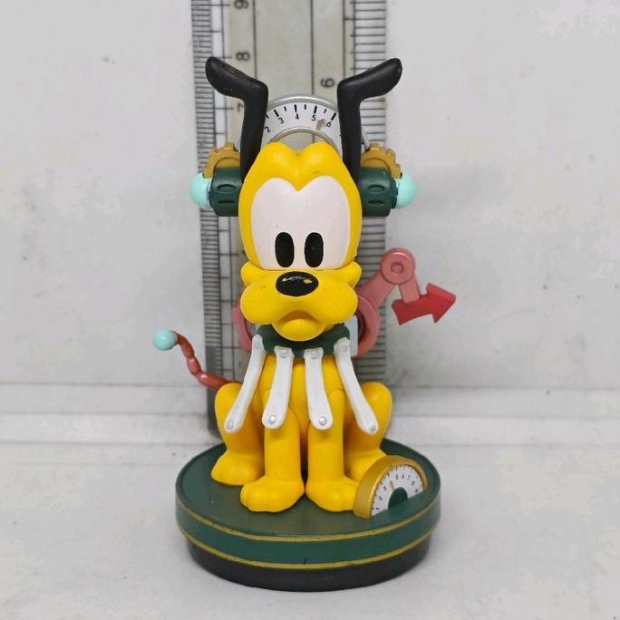 MINISO DISNEY MICKEY MOUSE COLLECTION STEAMPUNK STAMP PLUTO THE DOG MINUS STAMP BASE FROM BLIND BOX 
