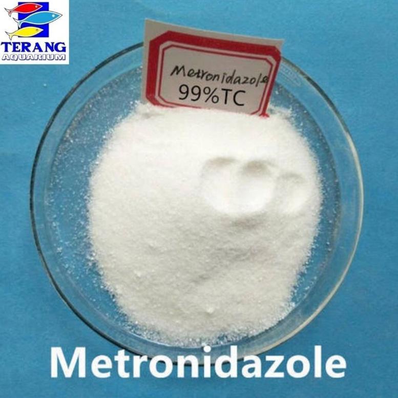Selera Jualan - Metronidazole Obat Ikan Hias Bubuk Powder Untuk Pencernaan Dropsy Berak Putih Sisik 