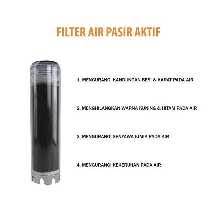 Flow- Filter Air Sumur Bor / Pdam / Filter Zat Besi Spi - Kinnoyama
