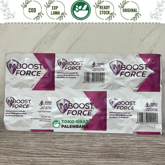 Higher- Imboost Force 10Tablet 1Strip Soho Global Health Im Boost Force Soho