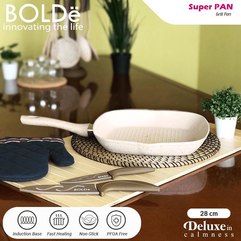 SANLOSHOP BOLDE WAJAN / SUPER PAN GRILL 28 CM HEMAT