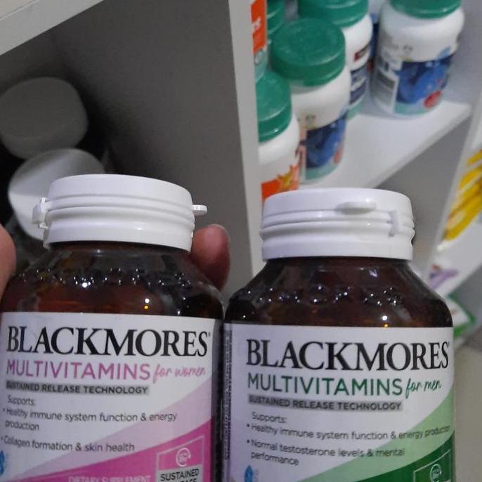 Higher- Blackmores Multivitamin Desa Untuk Nita Pria Dan Usia 50+ 60 Tablet Sustained Release Teknol