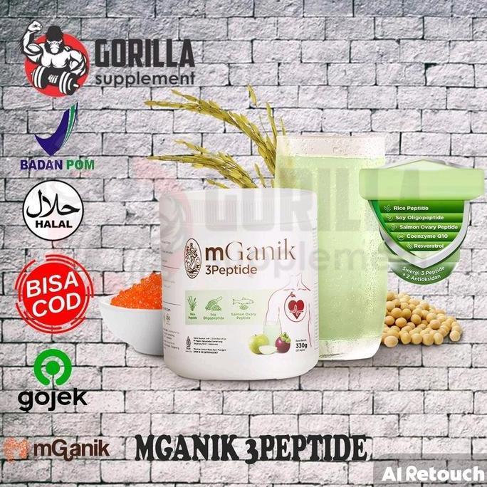Higher- Mganik 3Peptide 330 Gram Peptide Suplemen Kesehatan 3 Peptide