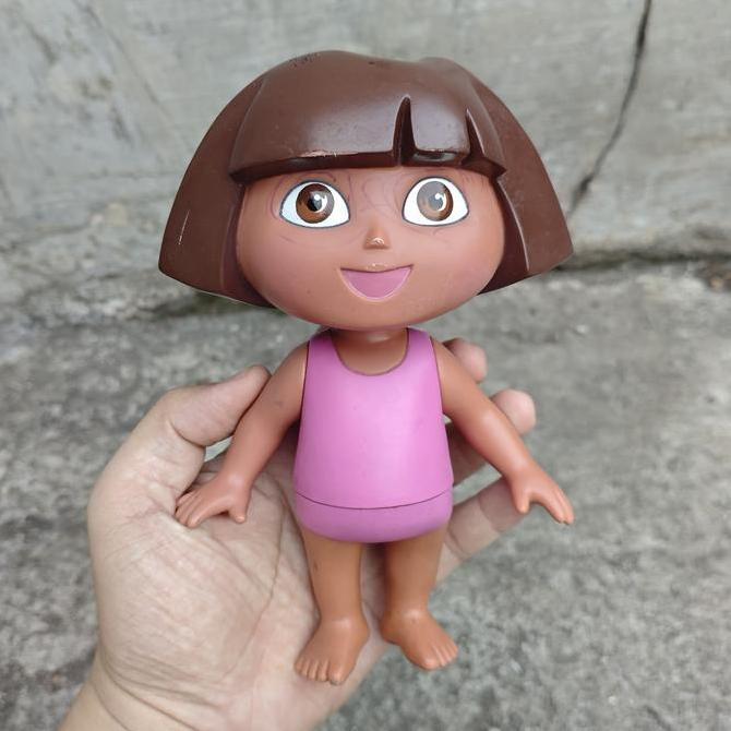 VINYL FIGURE 7' DORA THE EXPLORER ORIGINAL MATTEL VIACOM FG75