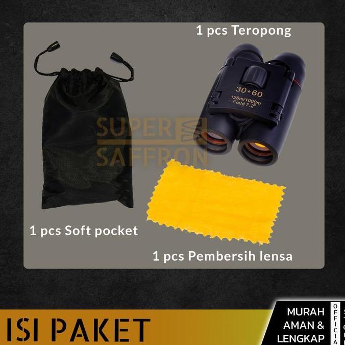 Why99- Teropong Jarak Jauh Binocular 3060 4022 30025 Nht Vision Portable