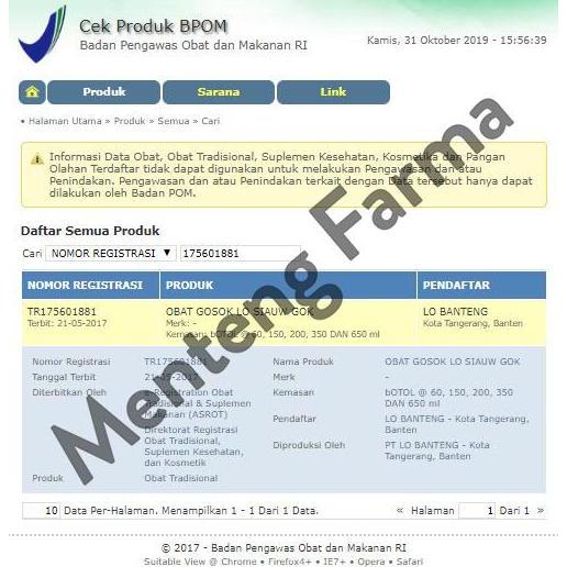 Point- Obat Gosok Lo Siauw Gok (Lo Ban Teng)