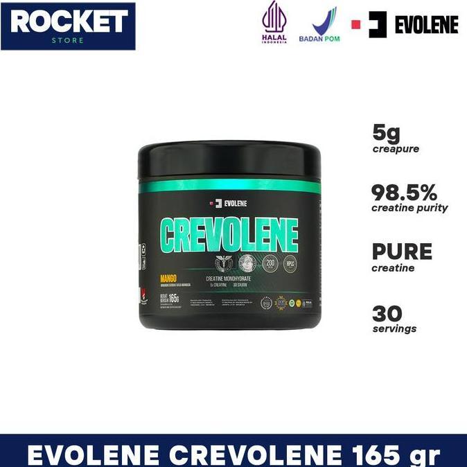 EVOLENE CREVOLENE Creapure & Crevolene Monohydrate - Suplemen Fitness Creatine