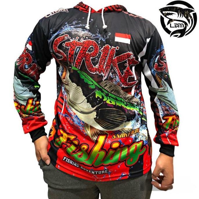 Kick- Jersey Mancing Kaos Mancing Baju Mancing Tangan Panjang Uniseks