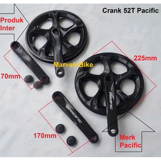 Crank Pacific 52T Single Speed